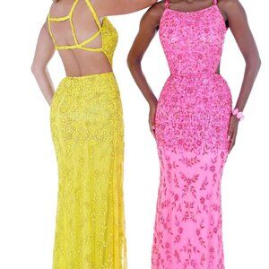 CECILIA COUTURE PROM DRESS - NWT SIZE 2 - PINK